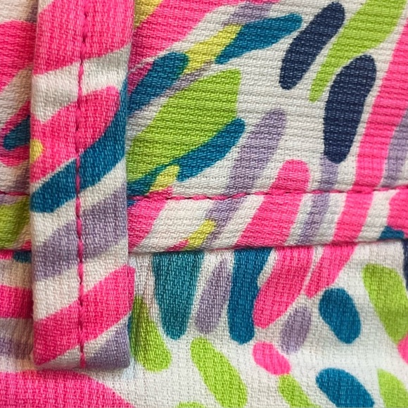 Lilly Pulitzer "Palm Reader" The Callahan Shorts Sz 10 - Picture 16 of 16